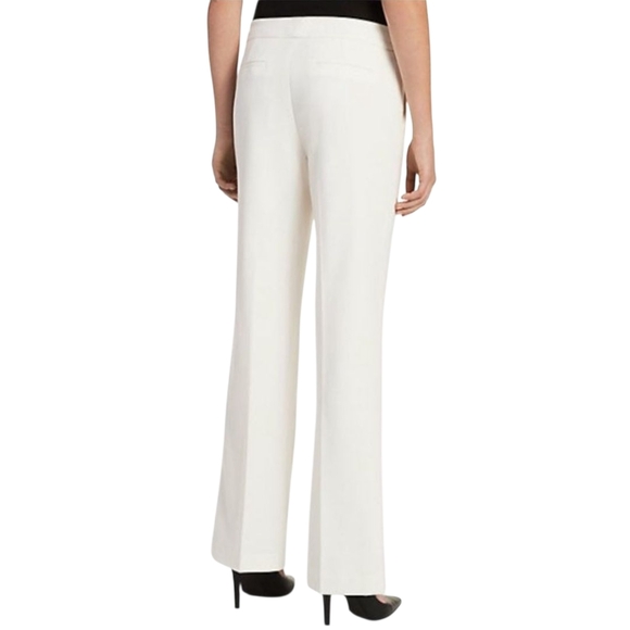 Calvin Klein Classic Fit White Trousers Size 8 - Picture 14 of 16